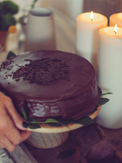 Kommunionskuchen Schoko